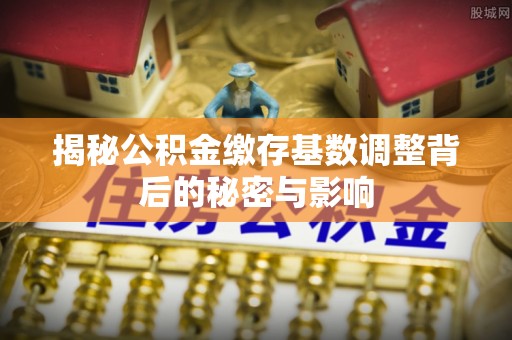娄烦揭秘公积金缴存基数调整背后的秘密与影响