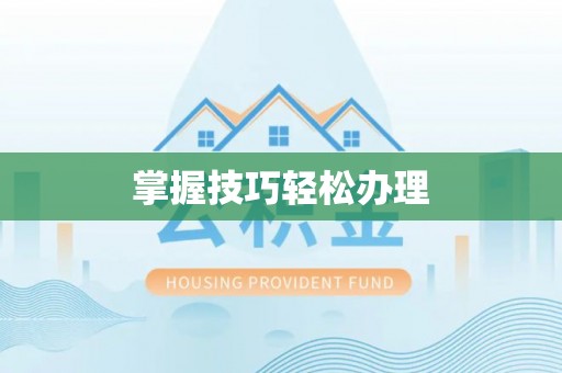 娄烦掌握技巧轻松办理